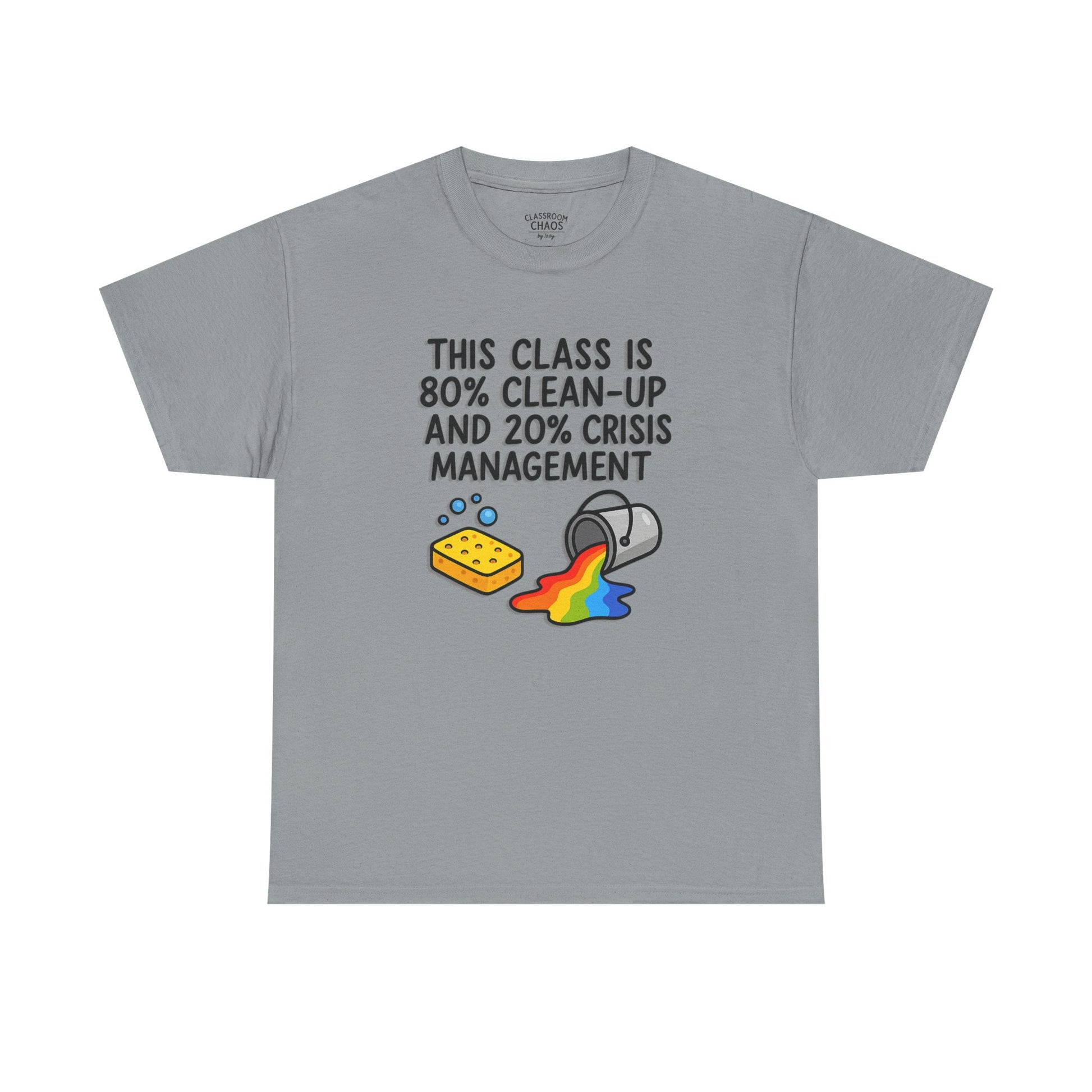 Art Teacher: 80% Clean-Up, 20% Crisis Management