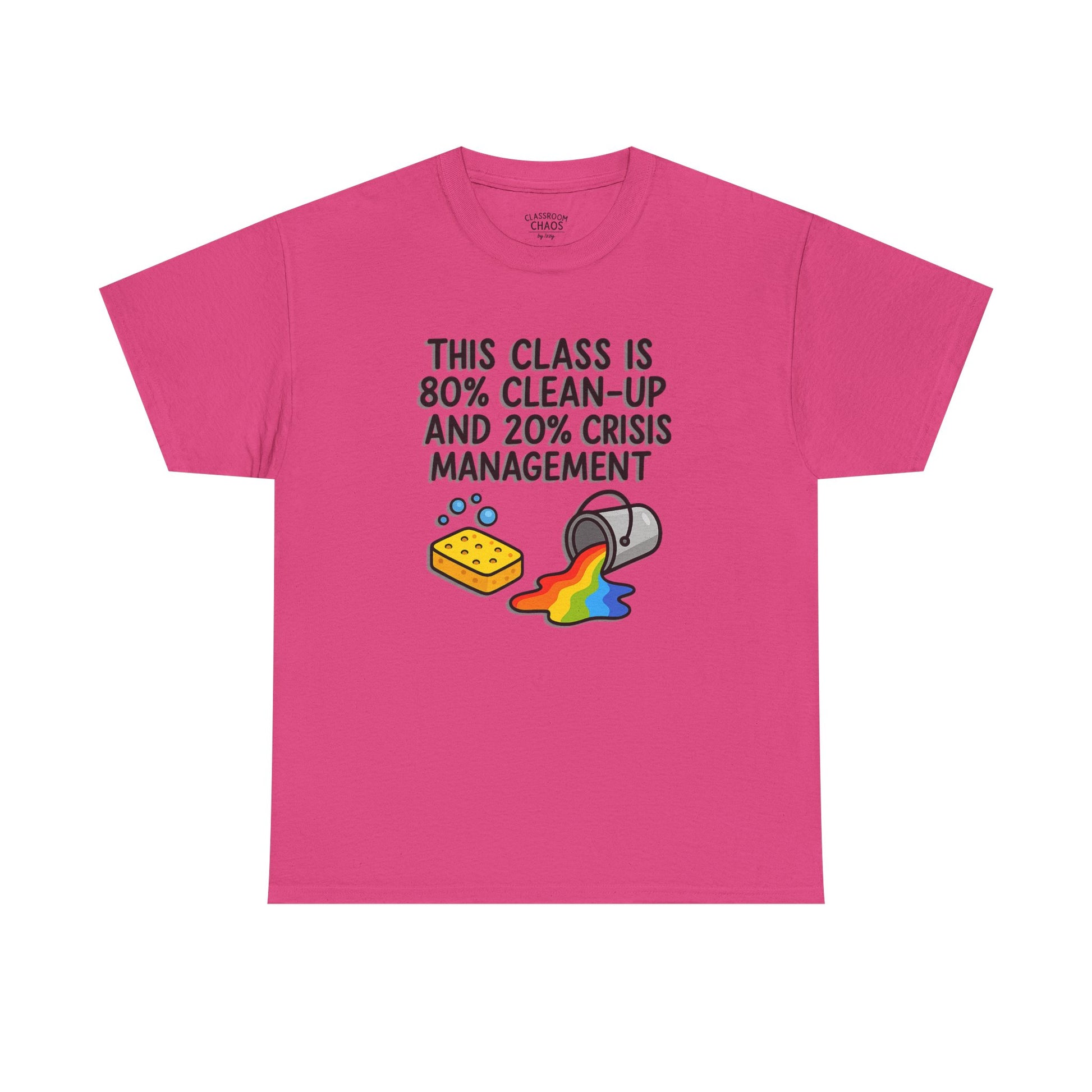 Art Teacher: 80% Clean-Up, 20% Crisis Management