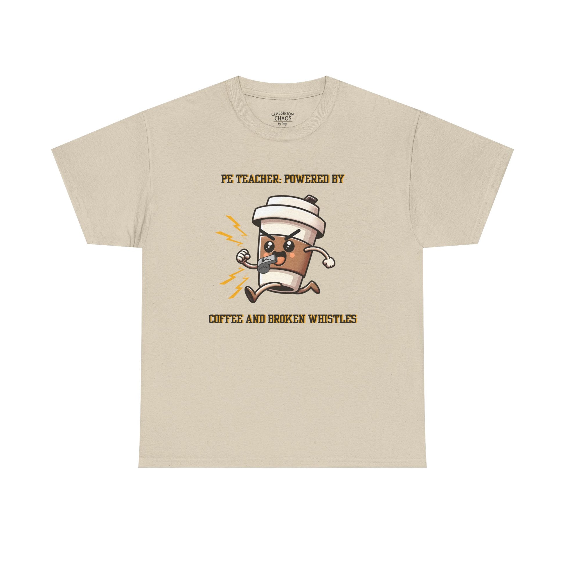 PE Teacher: Powered by Coffee & Broken Whistles