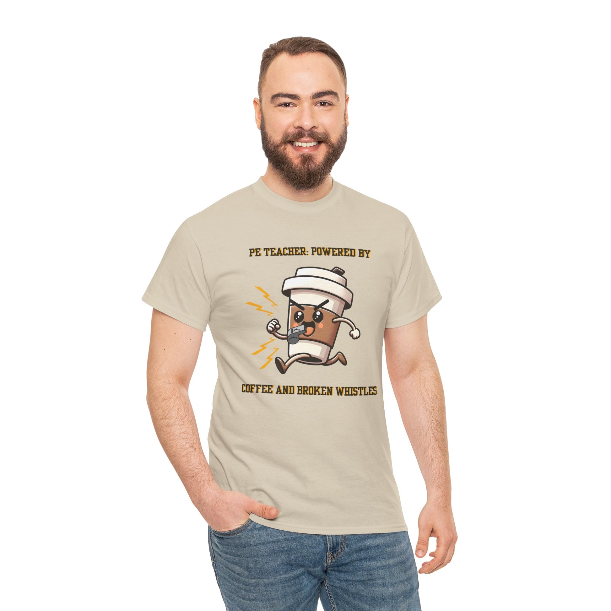 PE Teacher: Powered by Coffee & Broken Whistles